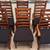 6 Coaster Solid Wood Ladder Back Dining Chairs w/ New Upholstery 6 thumbnail