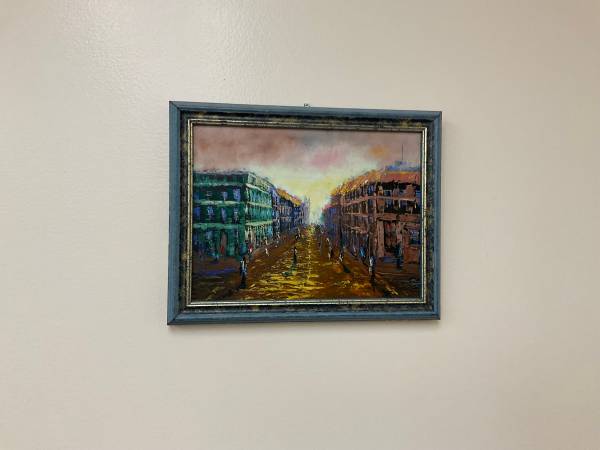 set of 3 small framed paintings 1