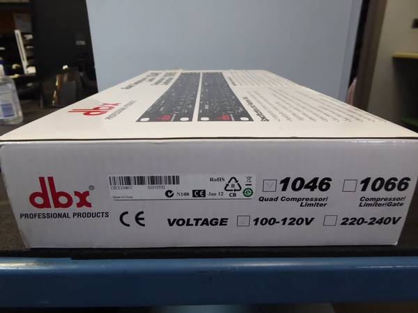 dbx 1046 Quad Compressor/Limiter - New In Box - musical