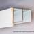 Chaparral White Mirrored Sliding Closet Door (Retails for $975.00) 4 thumbnail