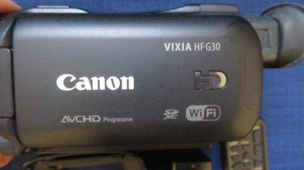 Canon VIXIA HF G30 Camcorder Camera HD with extras - $57063470984027265121