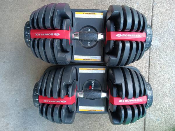 Bowflex 552 Adjustable Dumbbells 1
