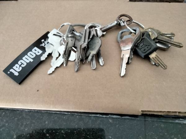 HEAVY EQUIPMENT KEYS, BUNCH 1