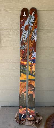 Ltd edition 2026 ATOMIC GRATEFUL DEAD BENT 110 GFD 60th 188cm skis 1