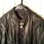 Black Leather Motorcycle Jacket Natel Size 44 Large Made in USA 4 thumbnail