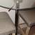 Round Glass Top Pub Table - Chrome Gas Lift Adjustable Height 1 thumbnail