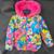 HANNA ANDERSSON Reversible Floral Hooded Jacket Coat Size Girls 4 1 thumbnail