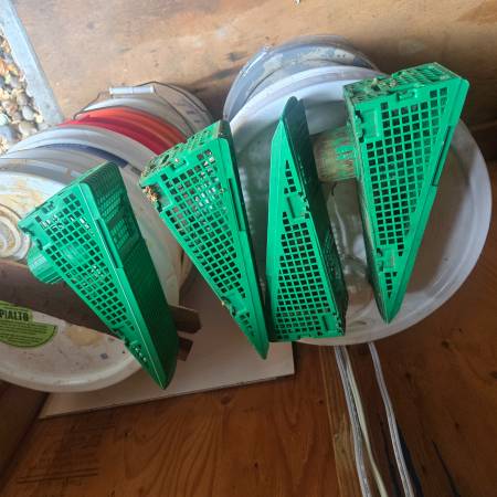 Gutter downspouts traps 1