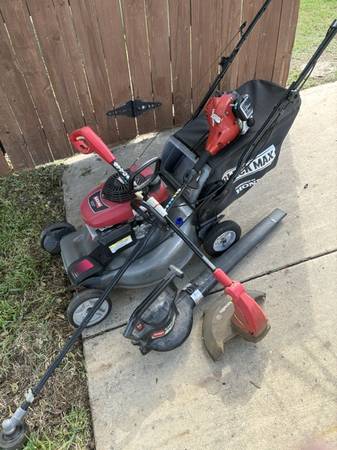 Lawn Mower/String Trimmer Bundle 1