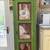 Rustic Farmhouse Green Painted Hutch / Jelly Cabinet with Rooster Folk 2 thumbnail
