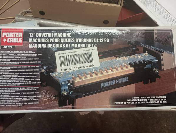 Dovetail Jig Porter Cable 1