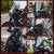 Motorcycle 7" Headlight Fairing with 11" Smoke Windshield Windscreen F 5 thumbnail