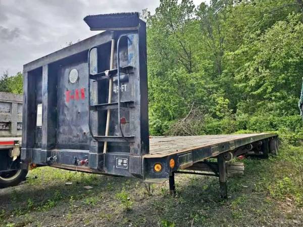 2000 Great Dane Flatbed Trailer (45') (Tandem Axle) 1