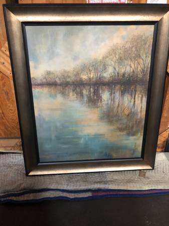 👑Gorgeous! Uttermost Landscape Art Piece 45x53 1