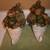 2- Vintage  Hanging Cornucopia 2 thumbnail