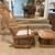 Solid Wood Glider Rocking Chair with Ottoman NEEDS CUSHIONS CHAIR +OT. 4 thumbnail