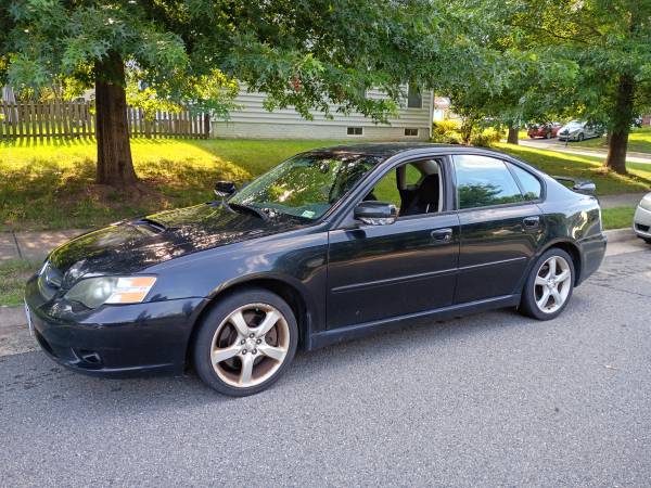 2005 Subaru Legacy GT de 5 velocidades manual - TRANSMISIÓN RECONSTRUIDA - $2,500 (Manassas, VA)63616327932545129