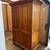 Teak Armoire entertainment system cabinet 1 thumbnail