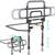 Bed Rails for Elderly Adults Safety, 180° Foldable Bed Rail with Adjus 1 thumbnail