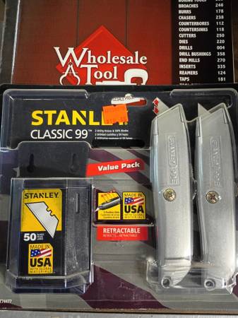 Stanley 99 utility knives 1