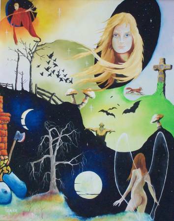 William Fraser Sandercombe -Unique Original Painting 1