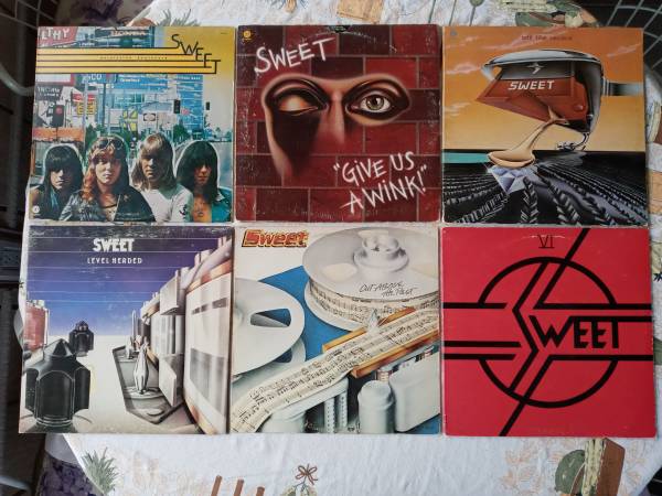 ❌ ÁLBUMES DE VINILO DE SWEET ❌ - 50 $ (ANNVILLE)
