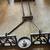 Bronze-Toned Metal Scrollwork Chandelier 2 thumbnail