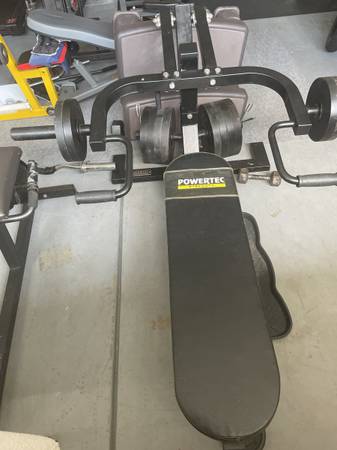 Powertec leverage bench 1