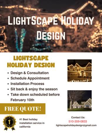 ?HOLIDAY LIGHT INSTALLATION ?? (Dublin)63995016769538120