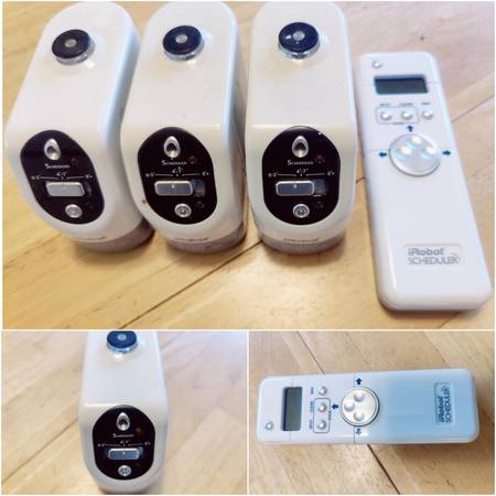 Roomba Scheduler Remote Control 400 or 500 Series + Virtual Walls x3 1