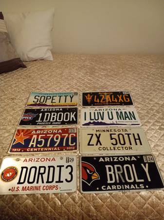 License plates 1