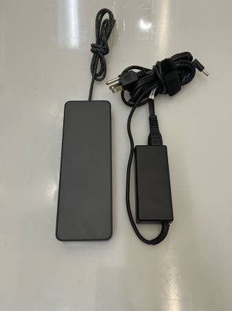 HP HSA-B005D5 Universal Docking Station 65W Power Adapter USB-C Dual D 1
