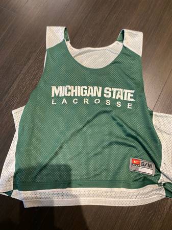 Michigan State Spartans Reversible Nike Lacrosse Jersey 1