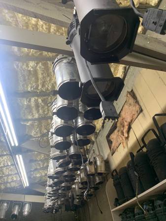 Aluminum Par 64 light fixtures 1