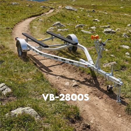 Venture Trailers VB-2800S Galvanized Steel Single Axle Bunk Trailer 28 1