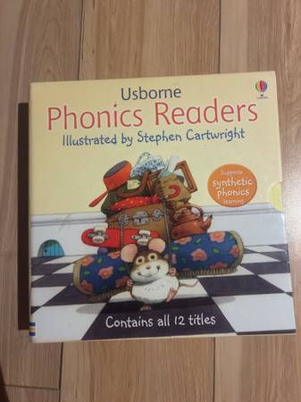 Usborne Phonics readers 12books set 1