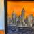Original vintage signed New York Sunset by Chip Shibley  A229 2 thumbnail