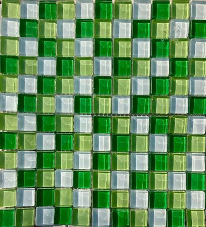 Designer mosaic glass sheet tile green mix 12x12 77’ft 1