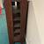 Antique solid oak pie cabinet used as bookshelf 2 thumbnail