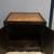 Asian-Inspired Burl Wood Accent Cabinet / End Table – Brass Hardware 2 thumbnail