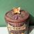 Vtg Treasure Craft Ceramic Butterfly Motif Cookie Jar & Canister Set 11 thumbnail