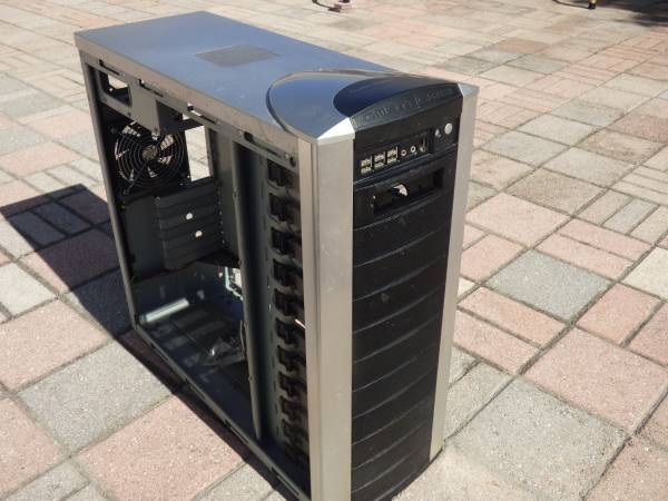 CoolerMaster Server Case w/Power supply, Manual and factory parts 1