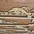 Vintage Decorative Ornate Swing Arm Curtain Rod Sets 2 thumbnail