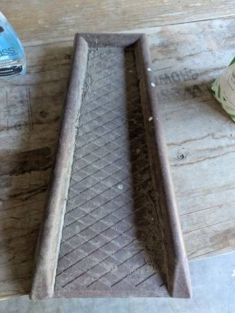Gutter drain pan 1