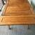 1950s solid oak dining room table 3 thumbnail