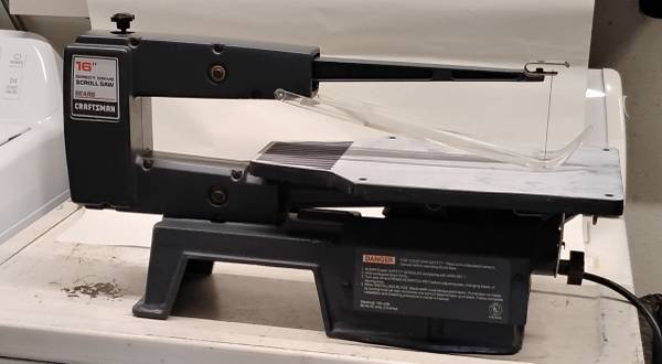 Craftsman Scrollsaw 1