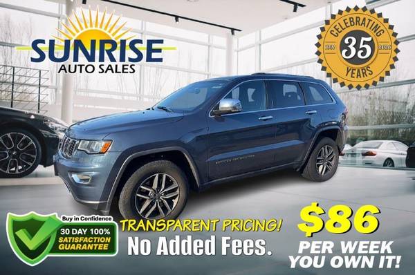 2021 Jeep Grand Cherokee 80th Anniversary 4x4 $500 DOWN CAN GET YOU APPROVED! 1