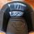 Black Classic Leather Barrel Club Accent Chair 3 thumbnail