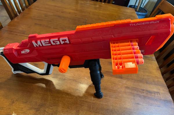 Nerf Mega AccuStrike Thunderhawk Toy Gun 1