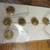 Vintage button covers, silver. 12 in 8 different shapes. Beautiful. 4 thumbnail